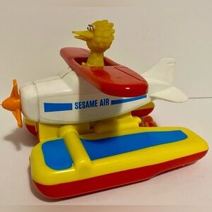 SESAME STREET- “Sesame Air”, featuring  Big Bird piloting a Pontoon Plane
